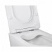 Унітаз Tern підвісний Rimless 490x340x350 мм з сидінням Slim Duroplast/ Soft-close/ Quick relase White Qtap