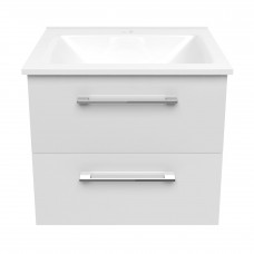 NEMO 15-17-60 комплект мебели 60см белый: тумба подвесная, 2 ящика + умывальник