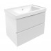 OLIVA 15-45-81 комплект мебели 80см белый: тумба подвесная, 2 ящика + умывальник