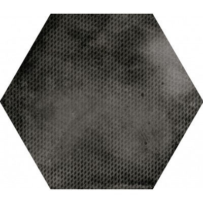 Плитка 29,2*25,4 Urban Hexagon Melange Dark 23604
