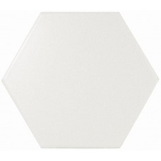 Плитка 10,7*12,4 Scale Hexagon White Matt