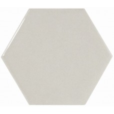 Плитка 10,7*12,4 Scale Hexagon Light Grey