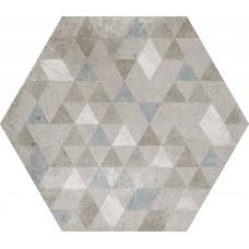 Плитка 29,2*25,4 Urban Hexagon Forest Silver 23615