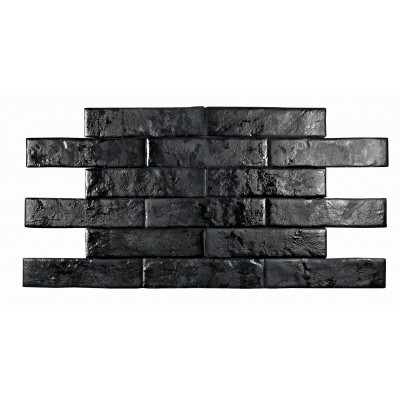 Плитка 7*28 Brick Wall Negro